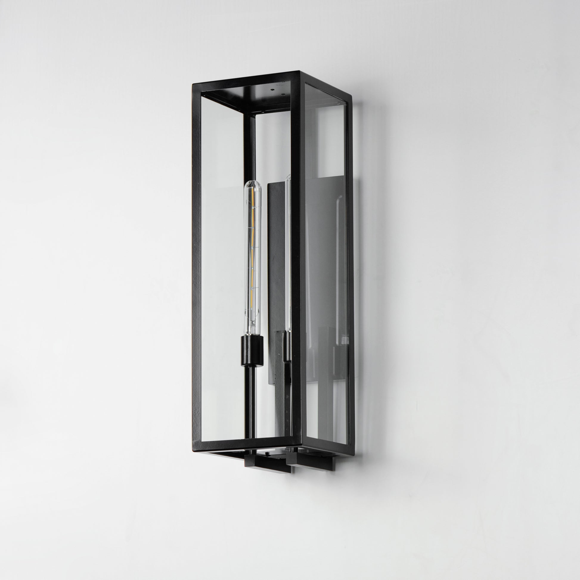 Catalina 2-Light XL Outdoor Up-Light Wall Sconce Dark Bronze by Maxim Lighting