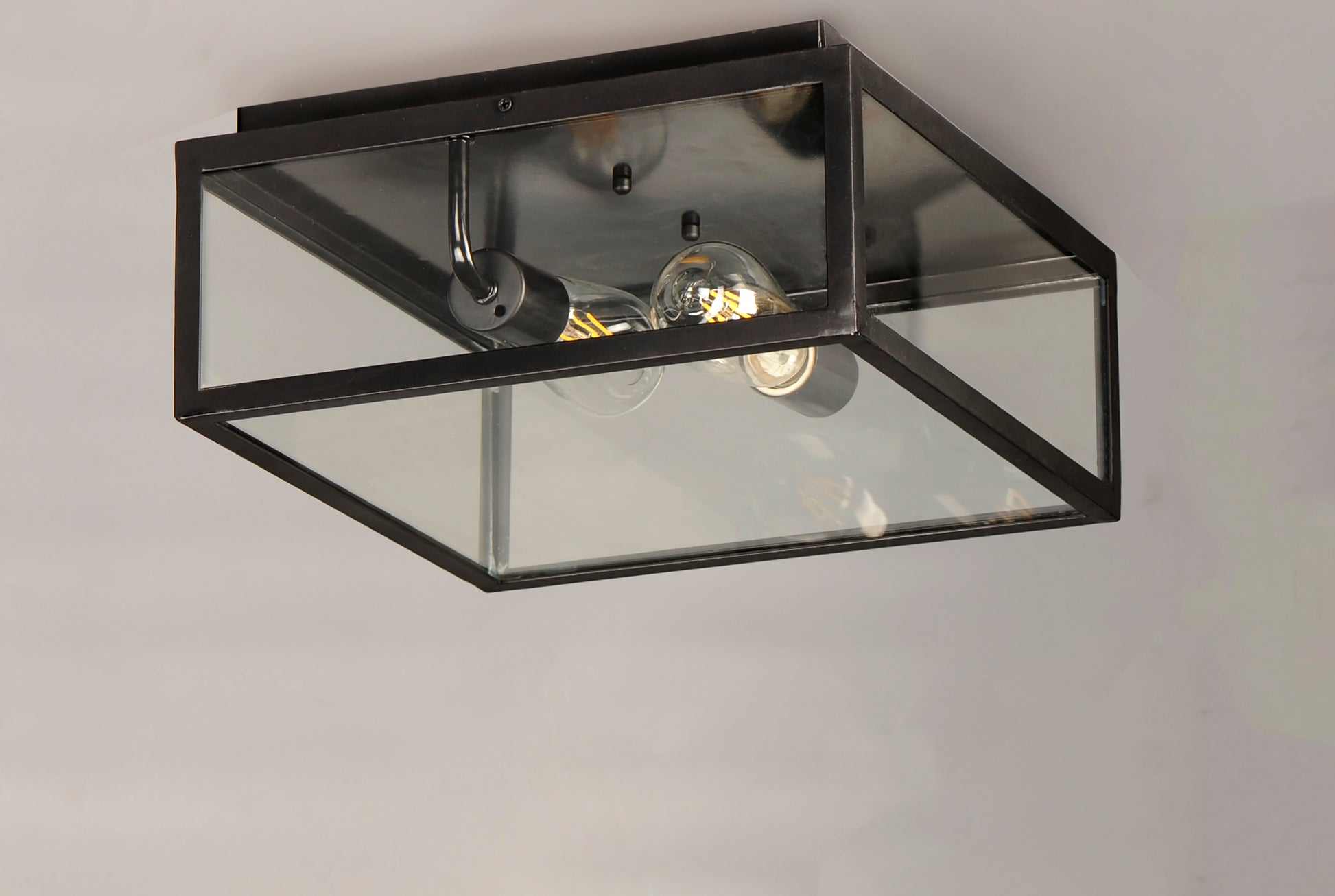 Catalina 2-Light Outdoor Ceiling Mount Dark Bronze by Maxim Lighting