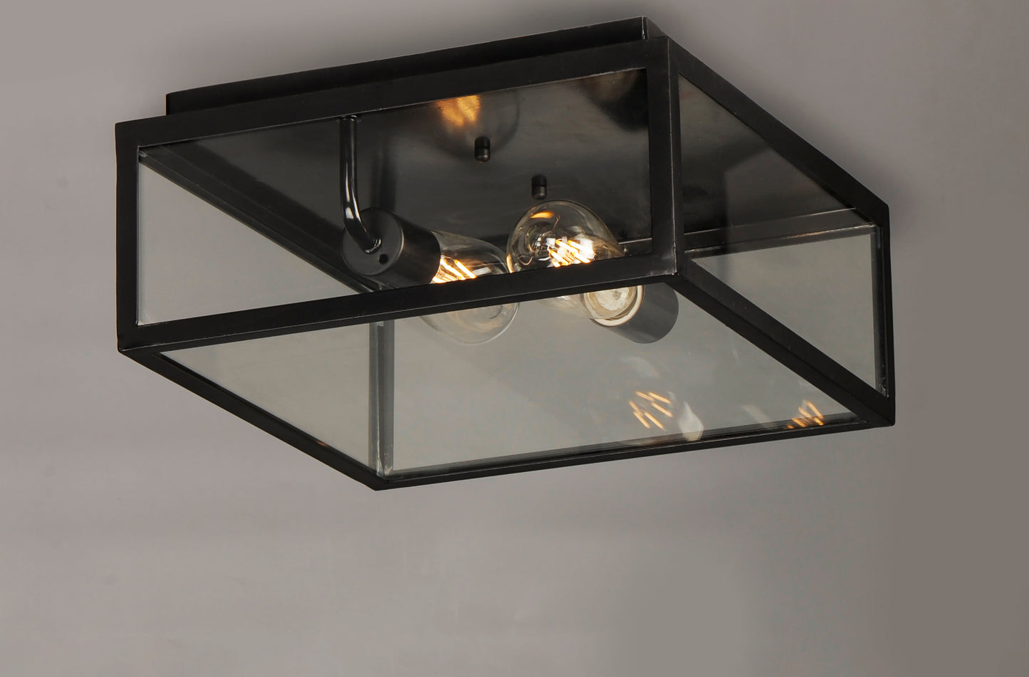 Catalina 2-Light Outdoor Ceiling Mount Dark Bronze by Maxim Lighting