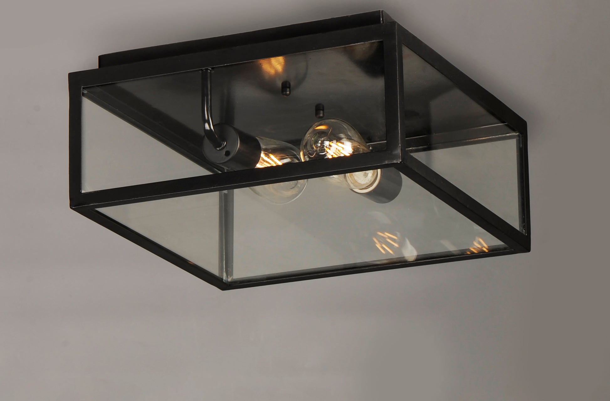 Catalina 2-Light Outdoor Ceiling Mount Dark Bronze by Maxim Lighting