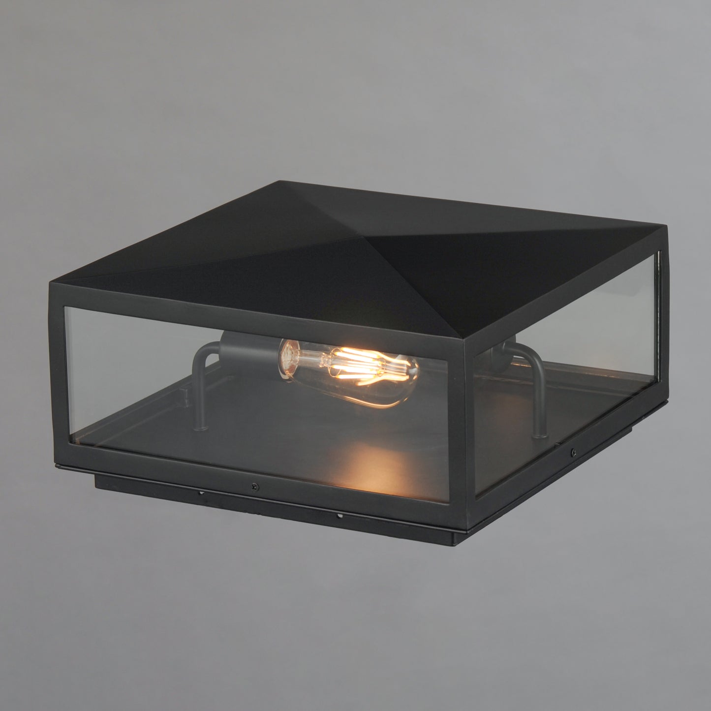 Catalina 2-Light Deck Lantern Dark Bronze by Maxim Lighting