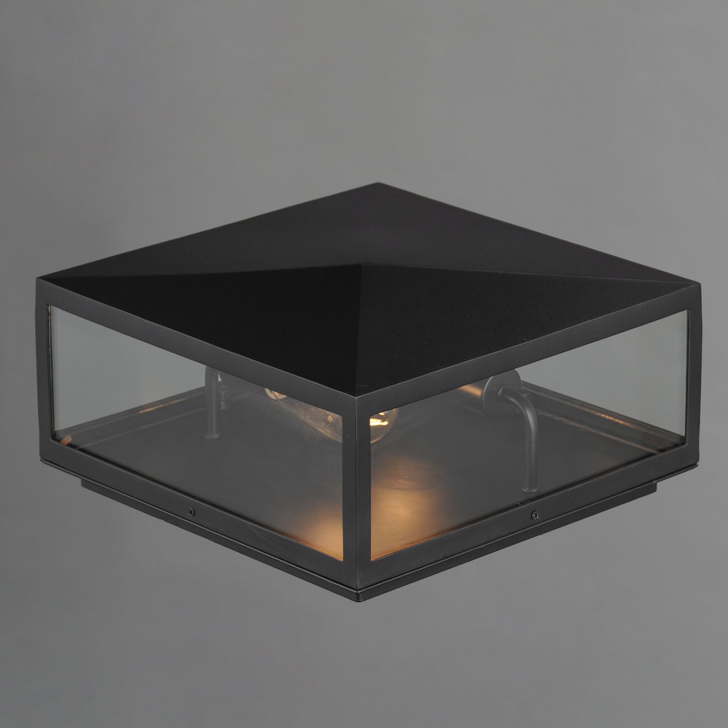 Catalina 2-Light Deck Lantern Dark Bronze by Maxim Lighting