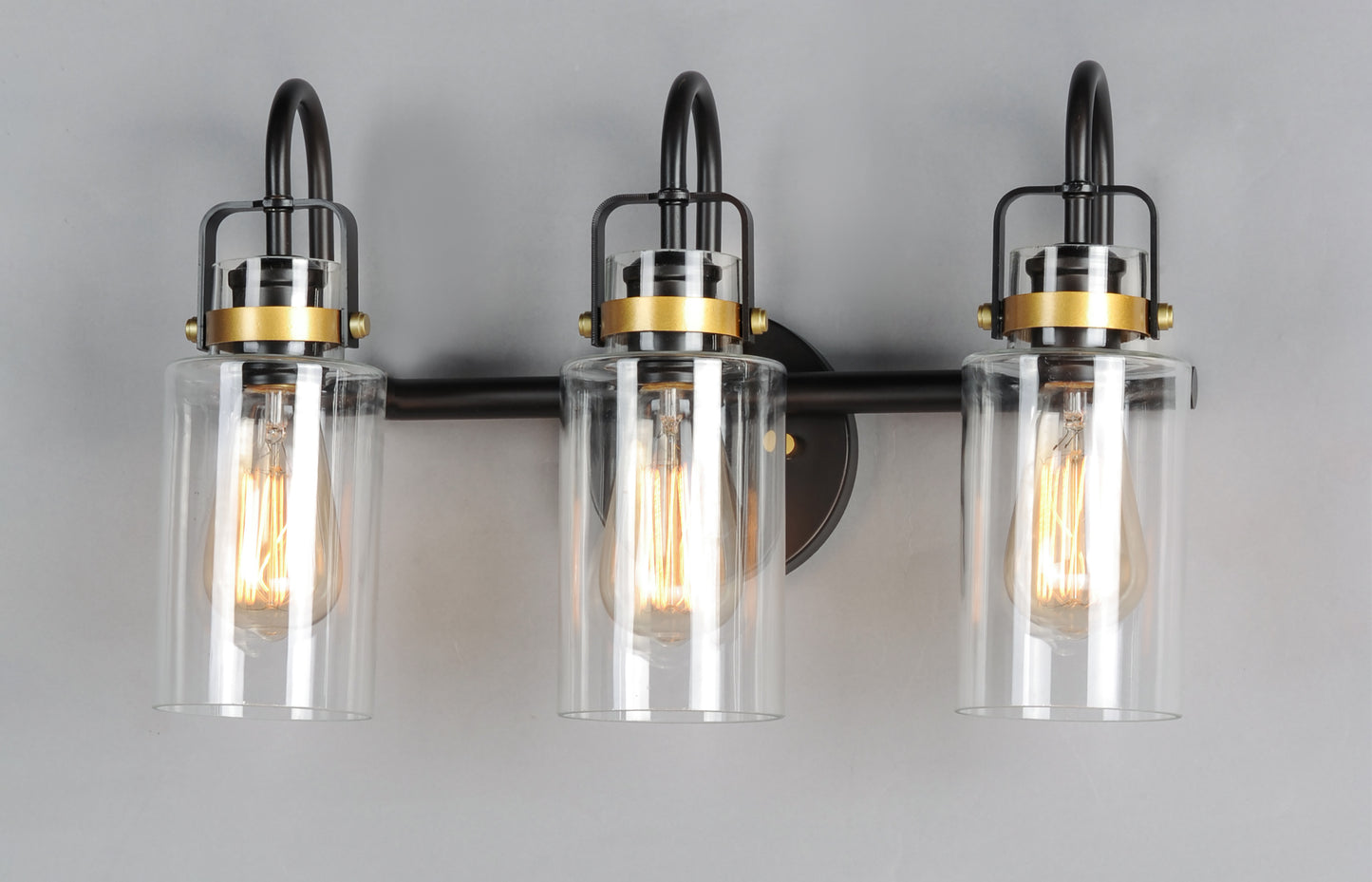 Magnolia 3-Light Bath Vanity Bronze/Gold by Maxim Lighting