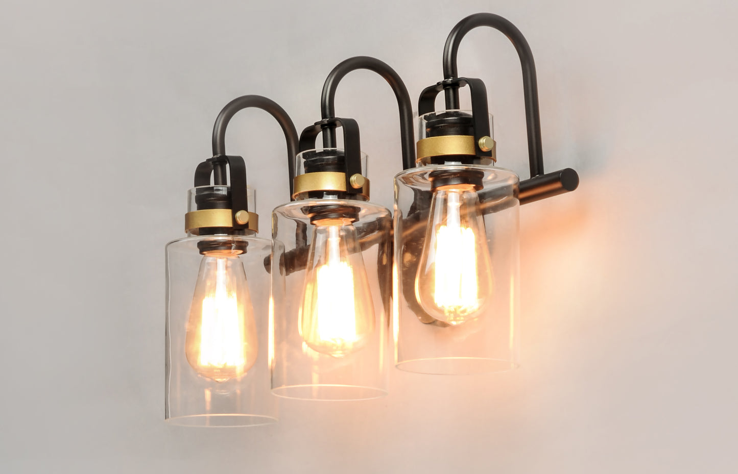 Magnolia 3-Light Bath Vanity Bronze/Gold by Maxim Lighting