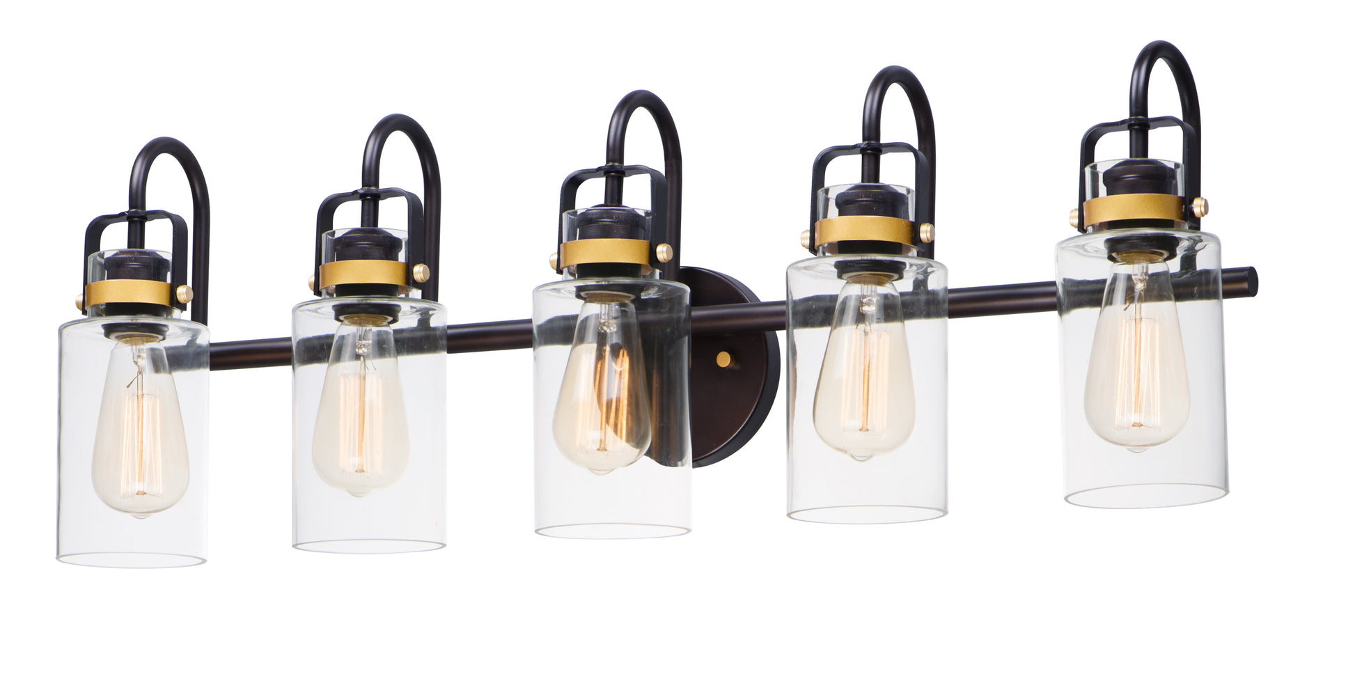 Magnolia 5-Light Bath Vanity Bronze/Gold by Maxim Lighting