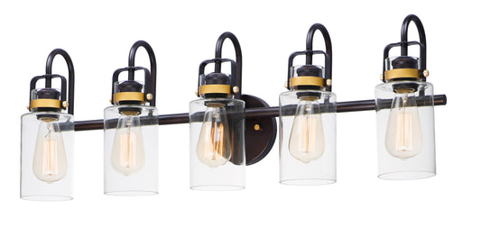 Magnolia 5-Light Bath Vanity Bronze/Gold by Maxim Lighting