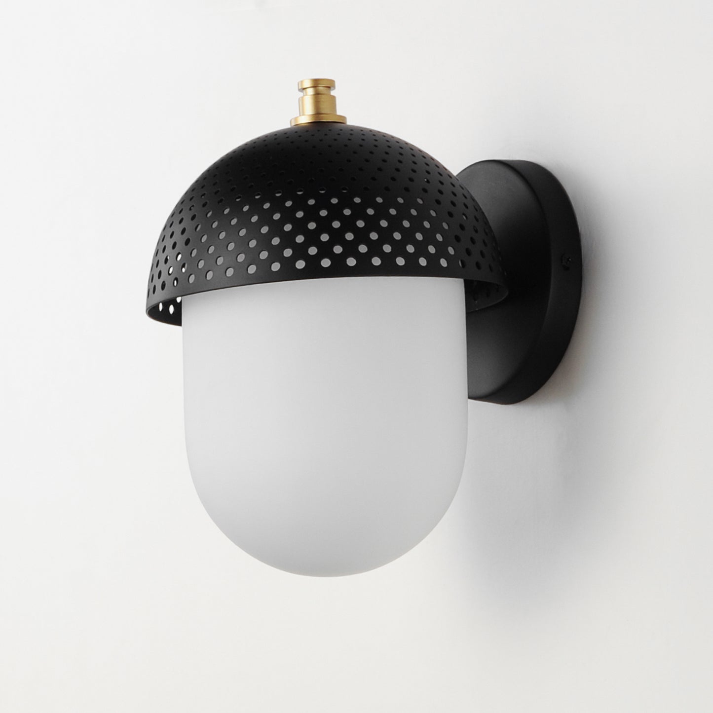 Perf Outdoor Wall Sconce Black/Gold by Maxim Lighting