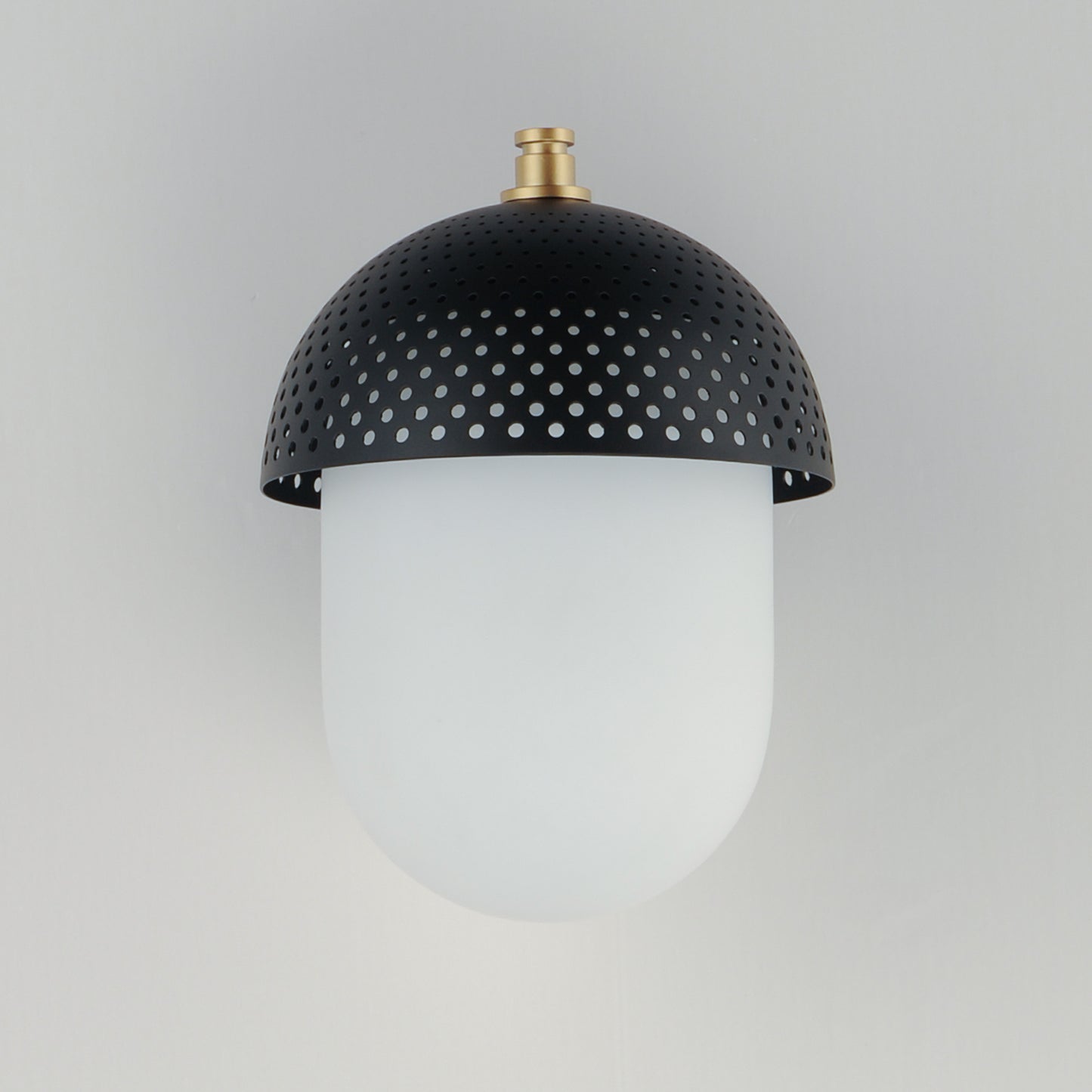 Perf Outdoor Wall Sconce Black/Gold by Maxim Lighting