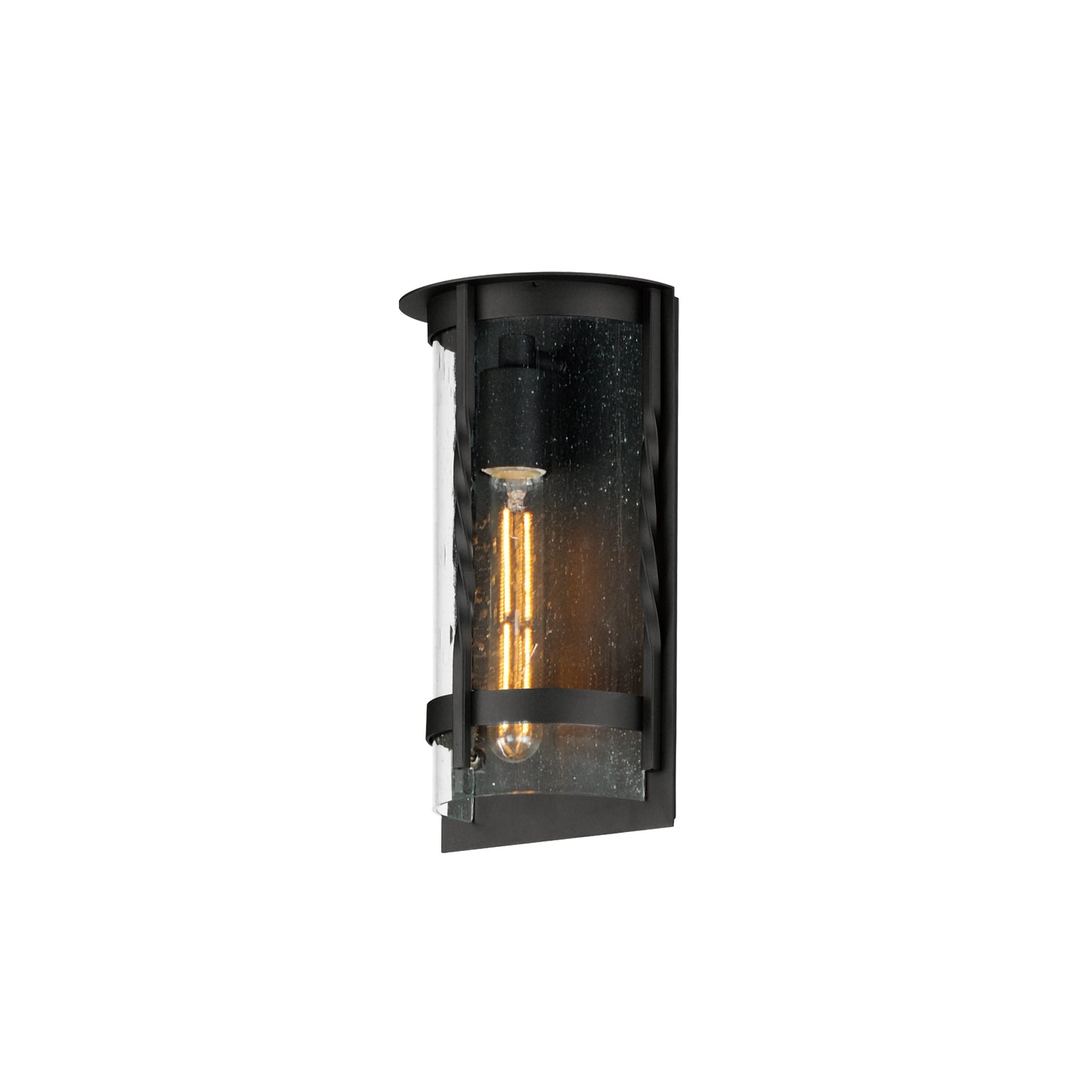 Foundry Outdoor Wall Sconce Black by Maxim Lighting
