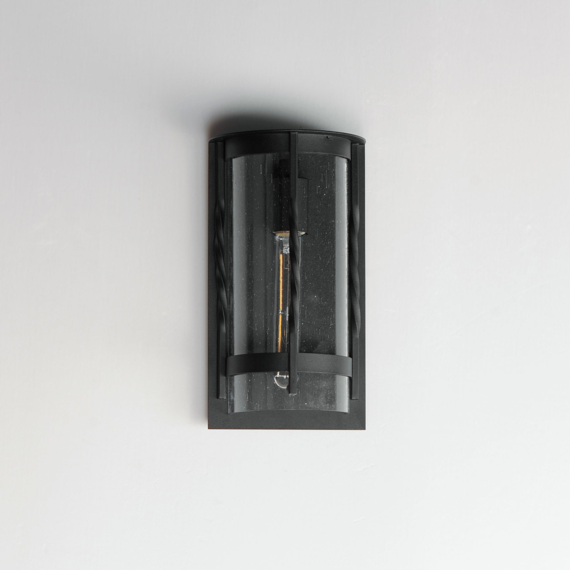 Foundry Outdoor Wall Sconce Black by Maxim Lighting