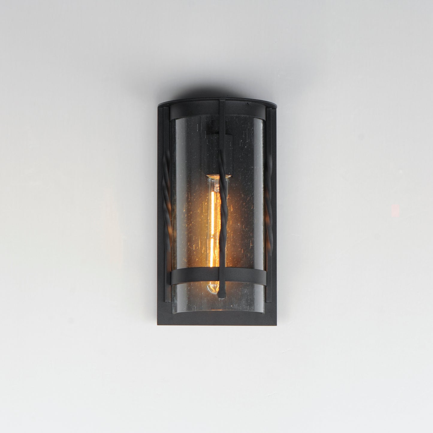 Foundry Outdoor Wall Sconce Black by Maxim Lighting
