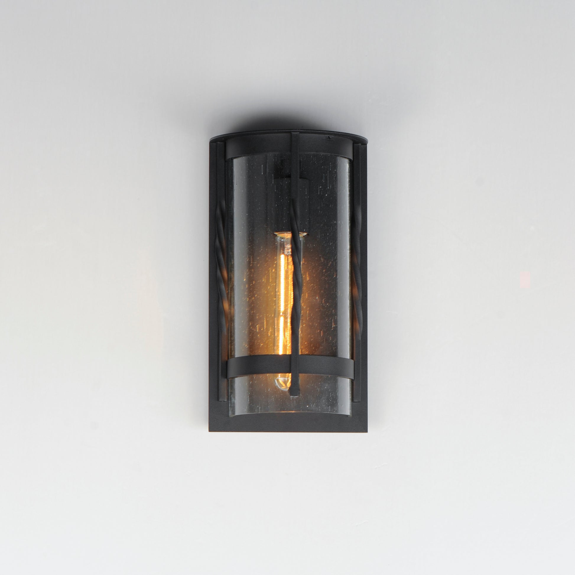 Foundry Outdoor Wall Sconce Black by Maxim Lighting