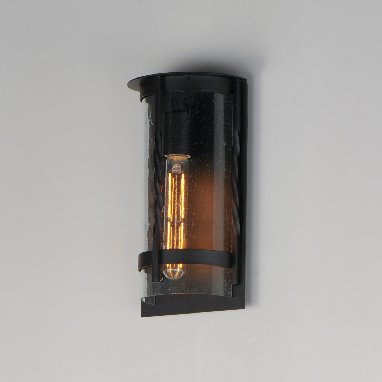 Foundry Outdoor Wall Sconce Black by Maxim Lighting
