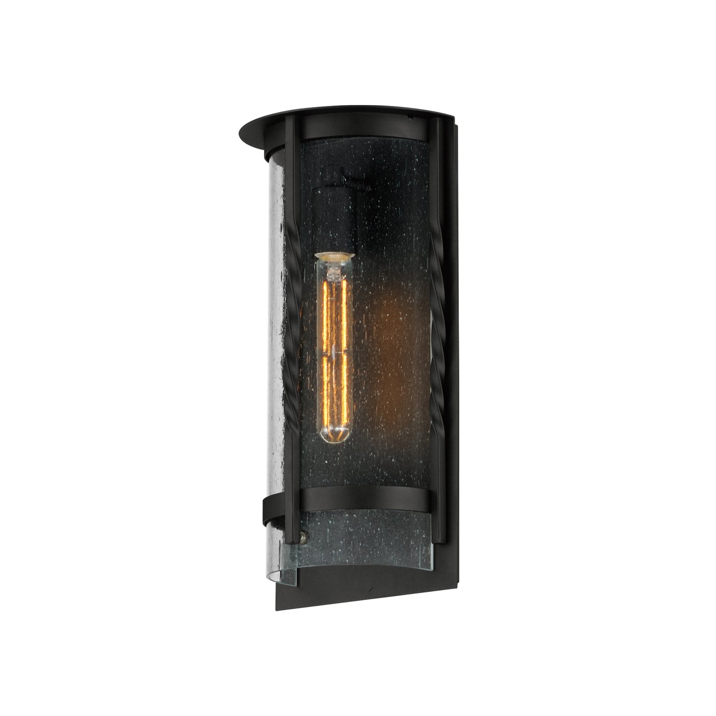 Foundry Outdoor Wall Sconce Black by Maxim Lighting