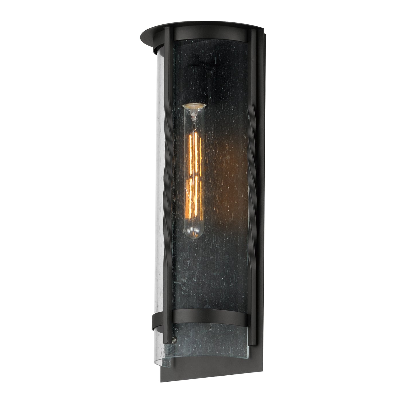 Foundry Outdoor Wall Sconce Black by Maxim Lighting