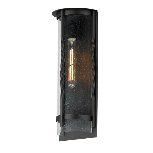 Foundry Outdoor Wall Sconce Black by Maxim Lighting