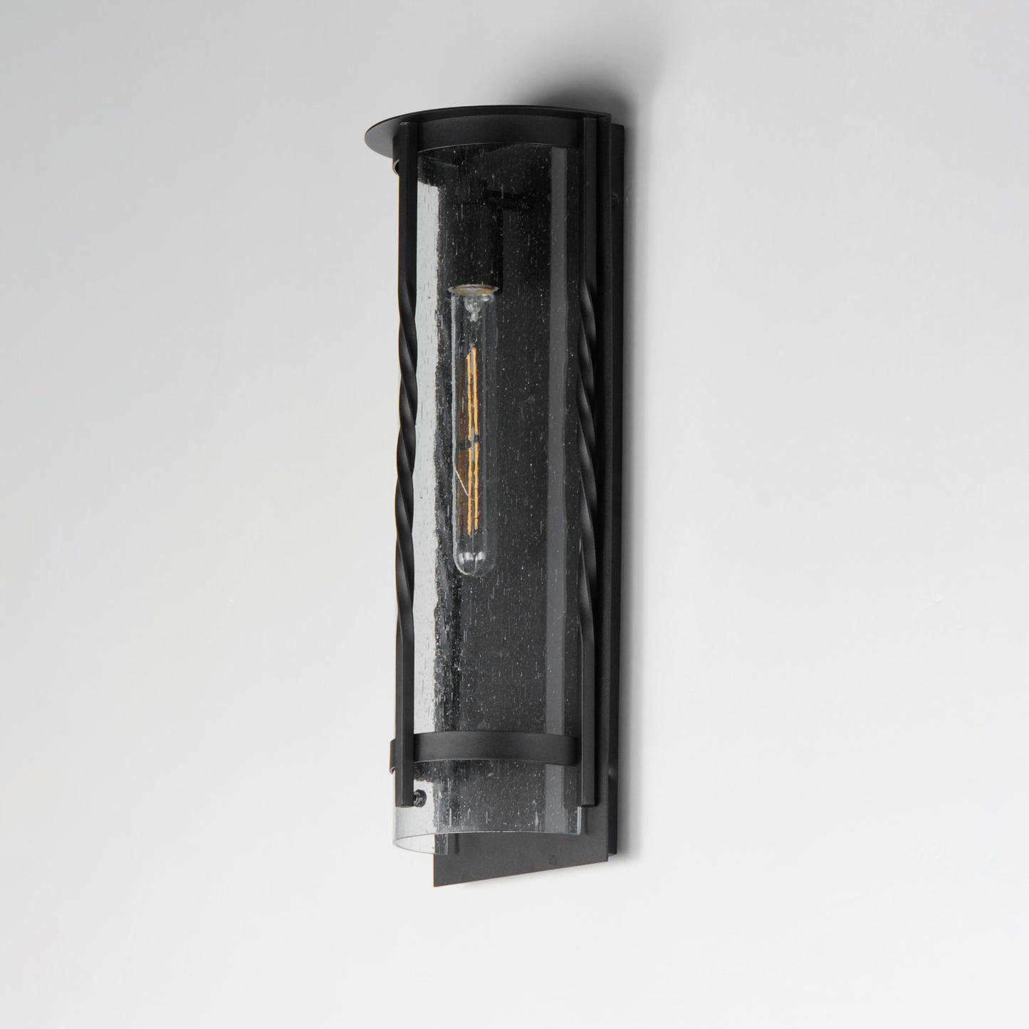 Foundry Outdoor Wall Sconce Black by Maxim Lighting