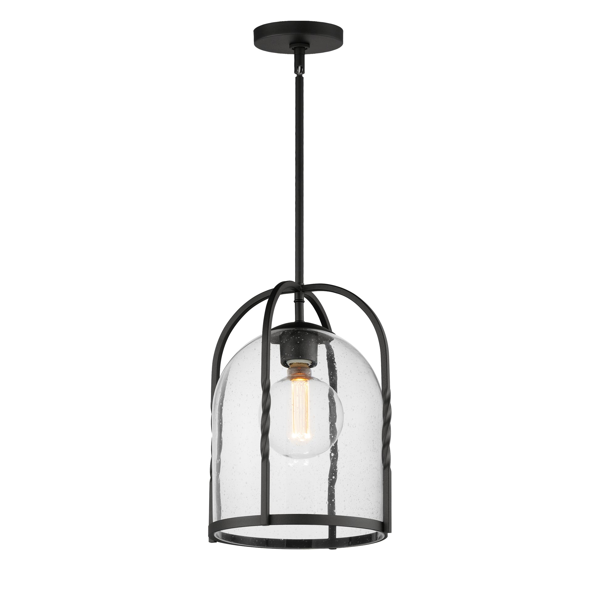 Foundry Pendant Black by Maxim Lighting