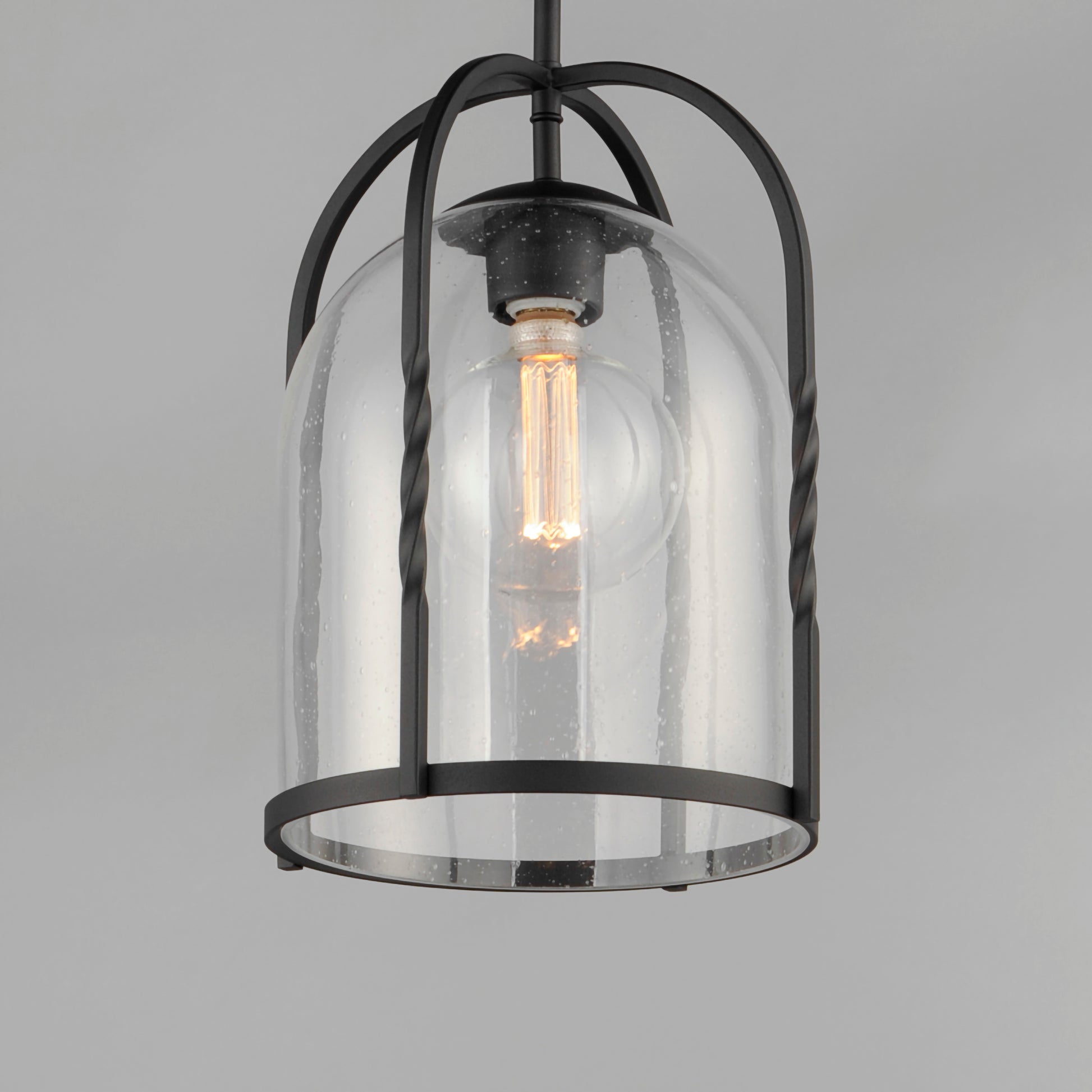 Foundry Pendant Black by Maxim Lighting