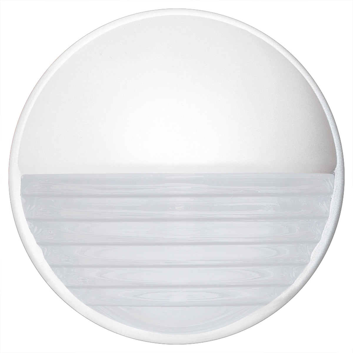 Besa Costaluz 3019 wall sconce option – White / Frosted inside
