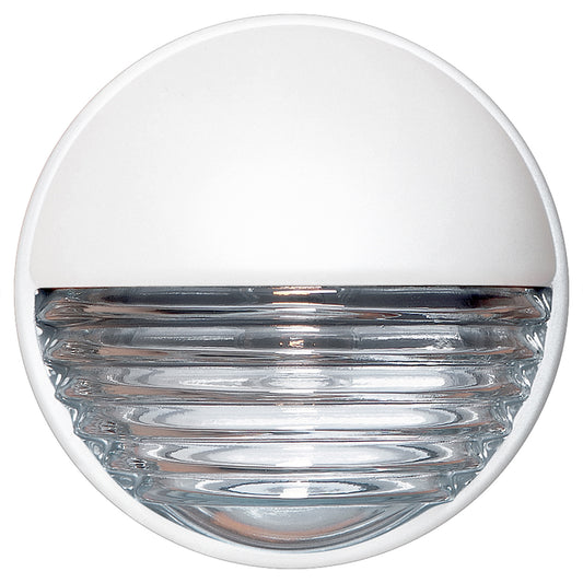 Besa Costaluz 3019 wall sconce option – White / Clear inside