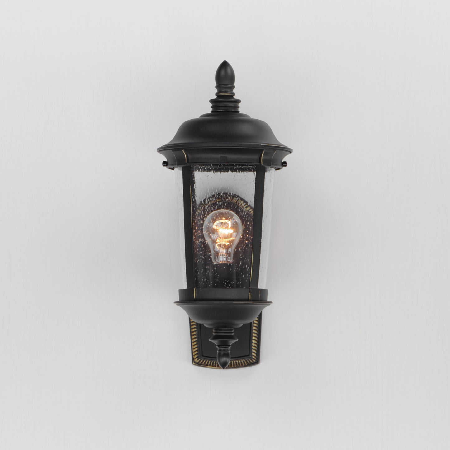 Dover Cast Outdoor Wall Lantern Bronze by Maxim Lighting