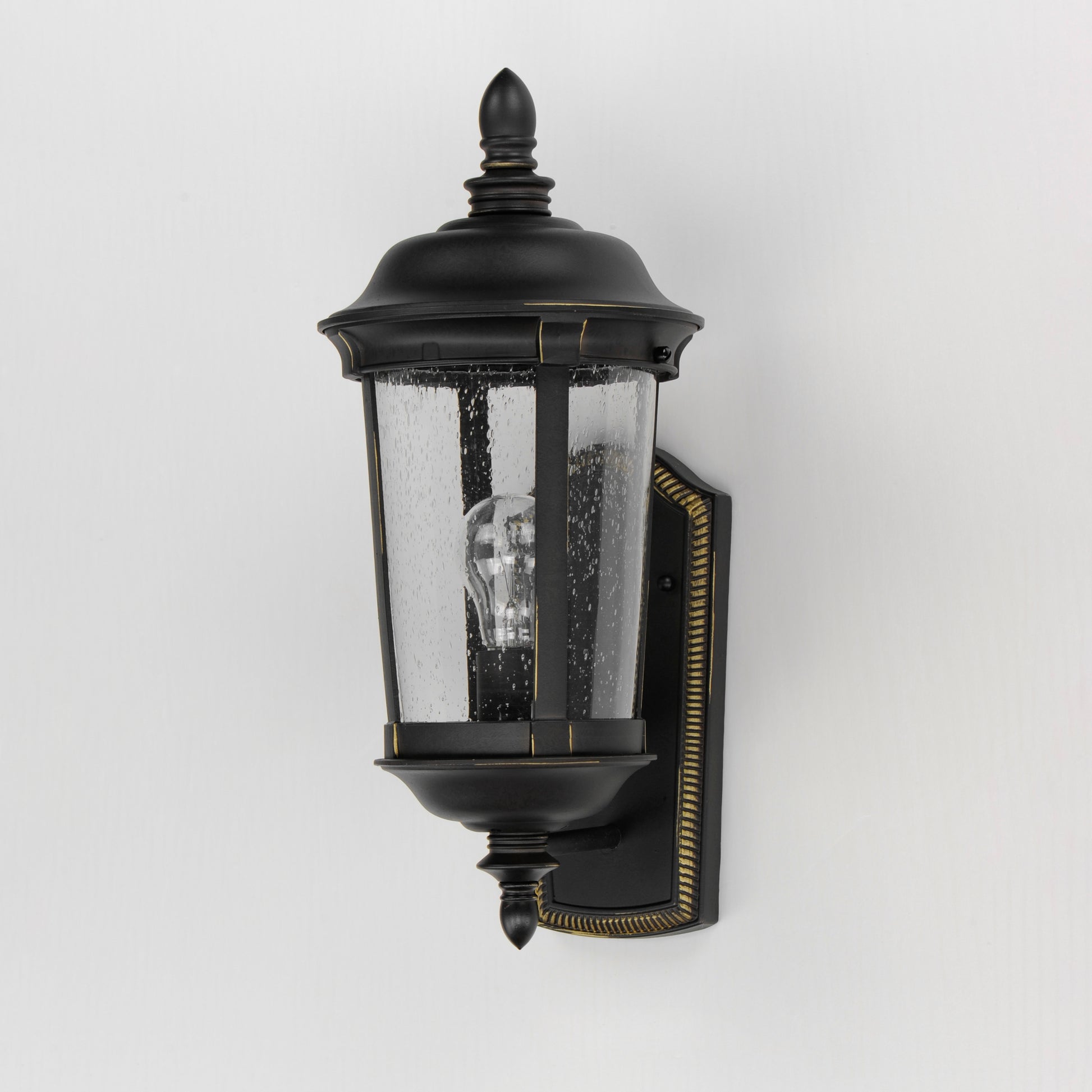 Dover Cast Outdoor Wall Lantern Bronze by Maxim Lighting