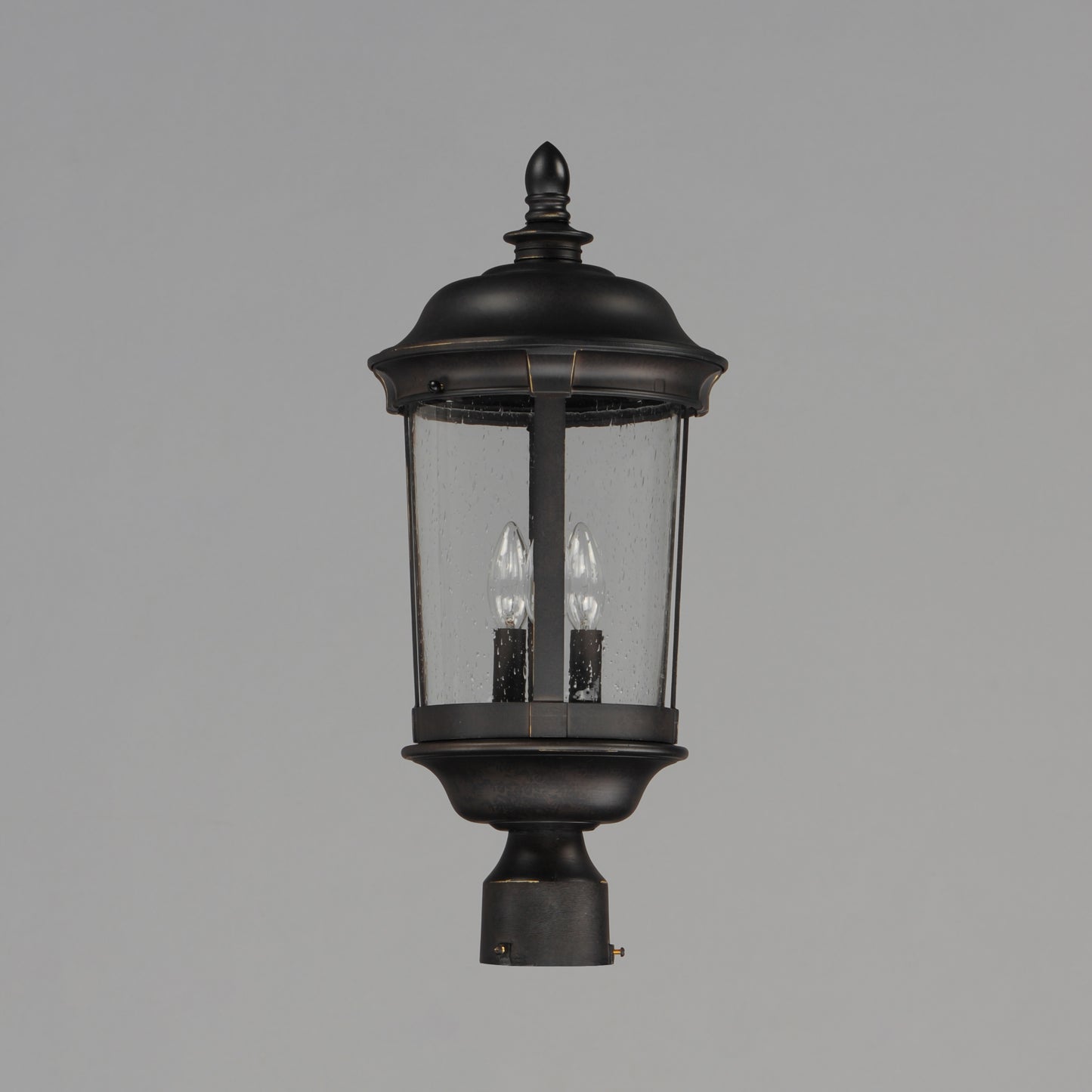 Dover Cast 3-Light Outdoor Pole/Post Lantern Bronze by Maxim Lighting