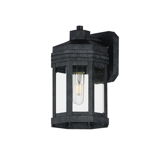 Wright Outdoor Small Wall Sconce Black Patina by Maxim Lighting