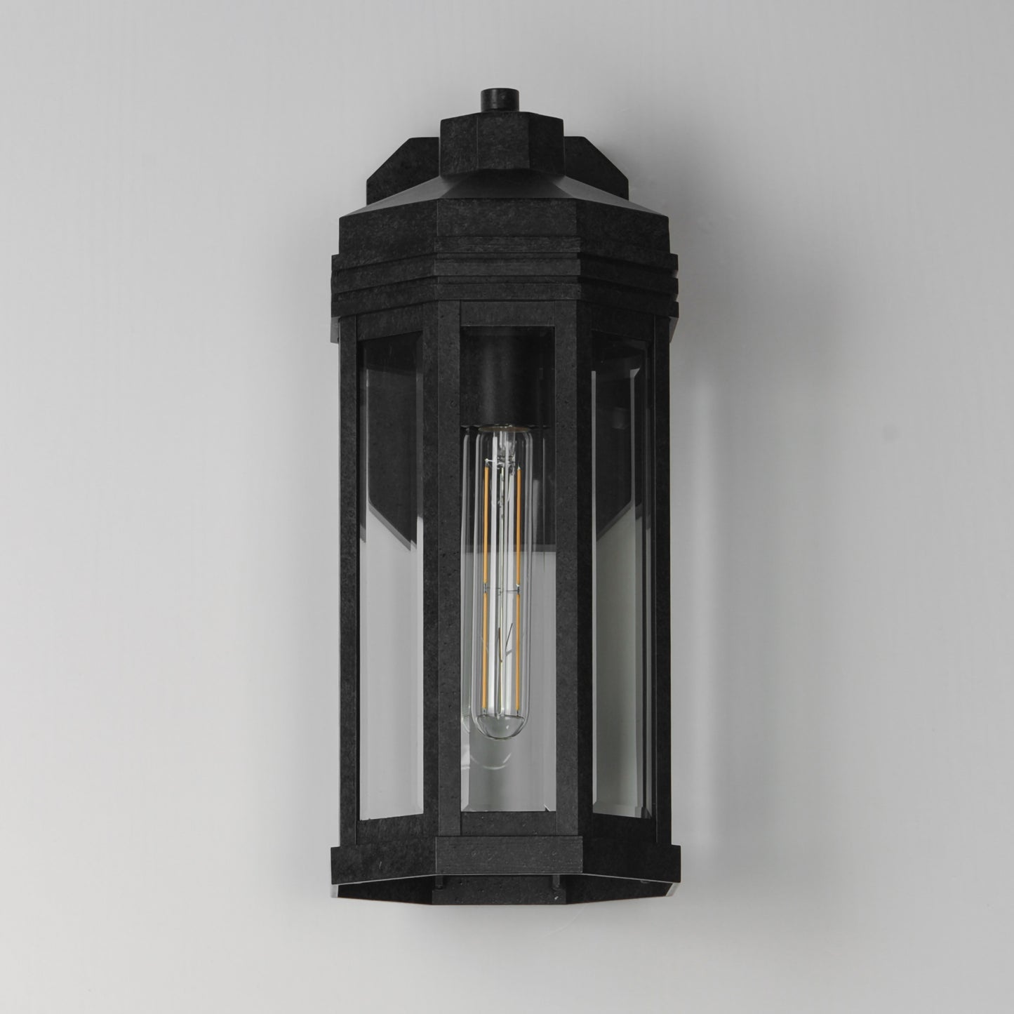 Wright Outdoor Wall Sconce Black Patina by Maxim Lighting