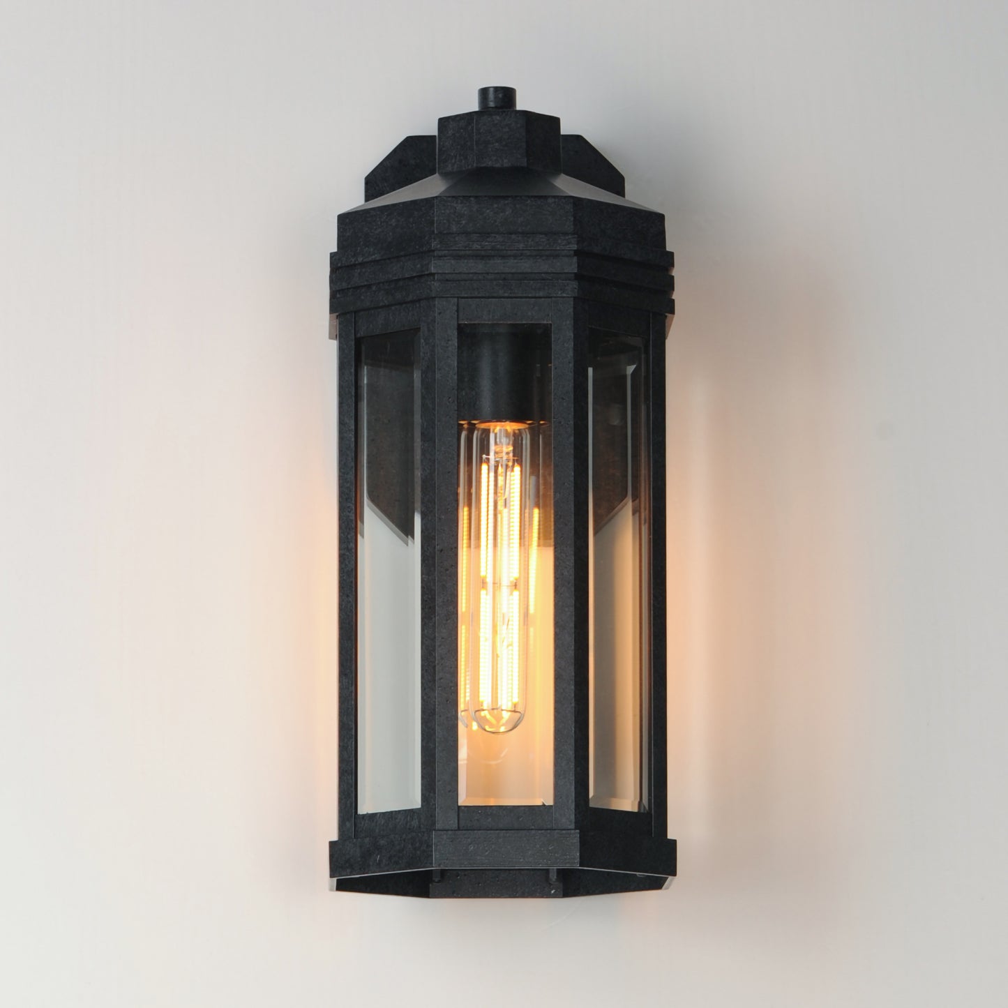 Wright Outdoor Wall Sconce Black Patina by Maxim Lighting
