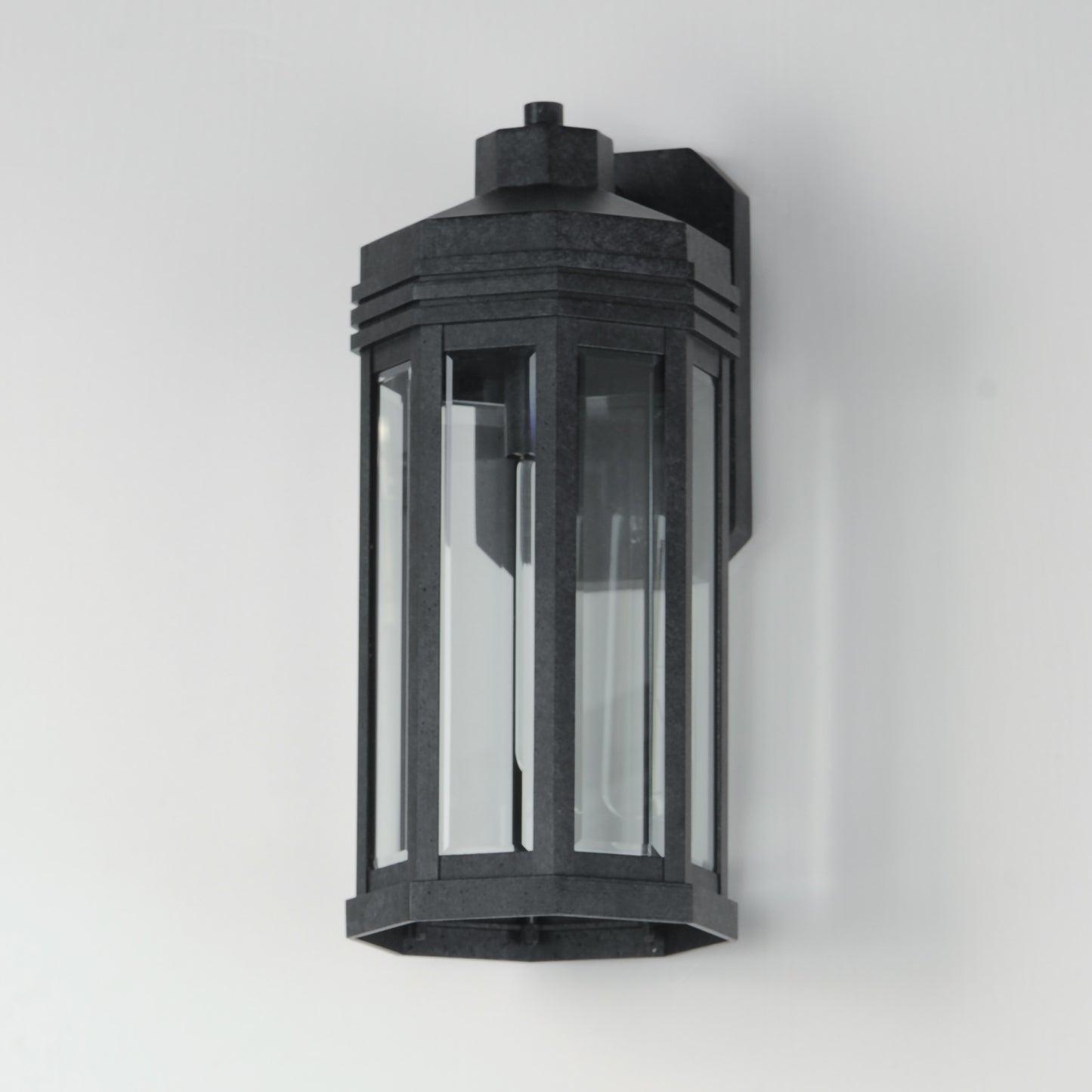 Wright Outdoor Wall Sconce Black Patina by Maxim Lighting