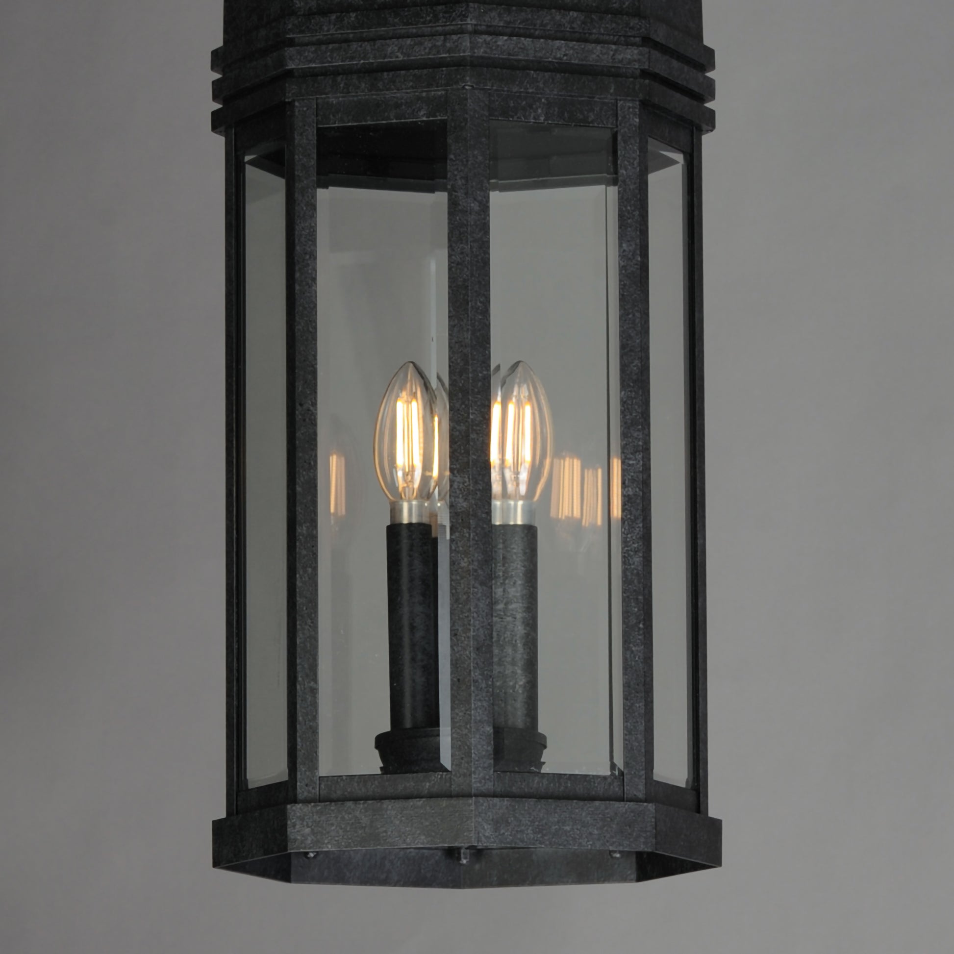 Wright 3-Light Outdoor Pendant Black Patina by Maxim Lighting