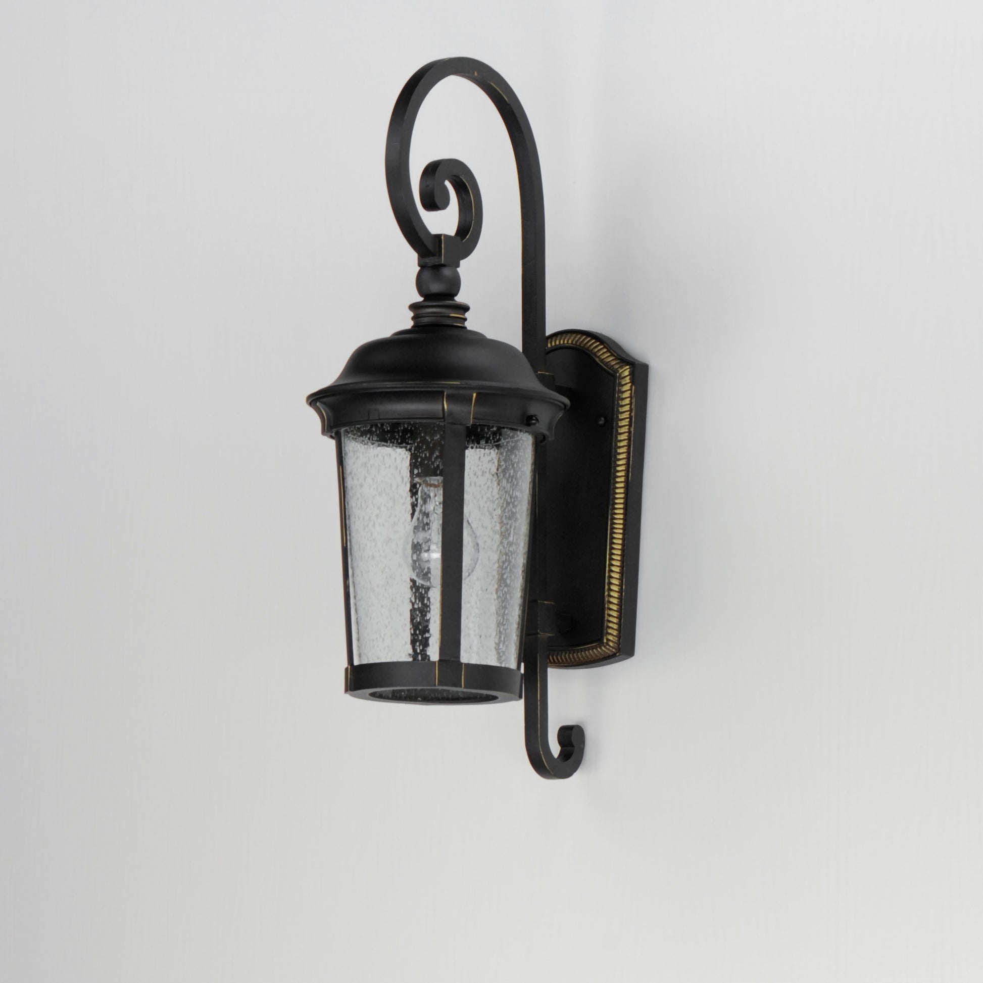 Dover Cast Outdoor Wall Lantern Bronze by Maxim Lighting
