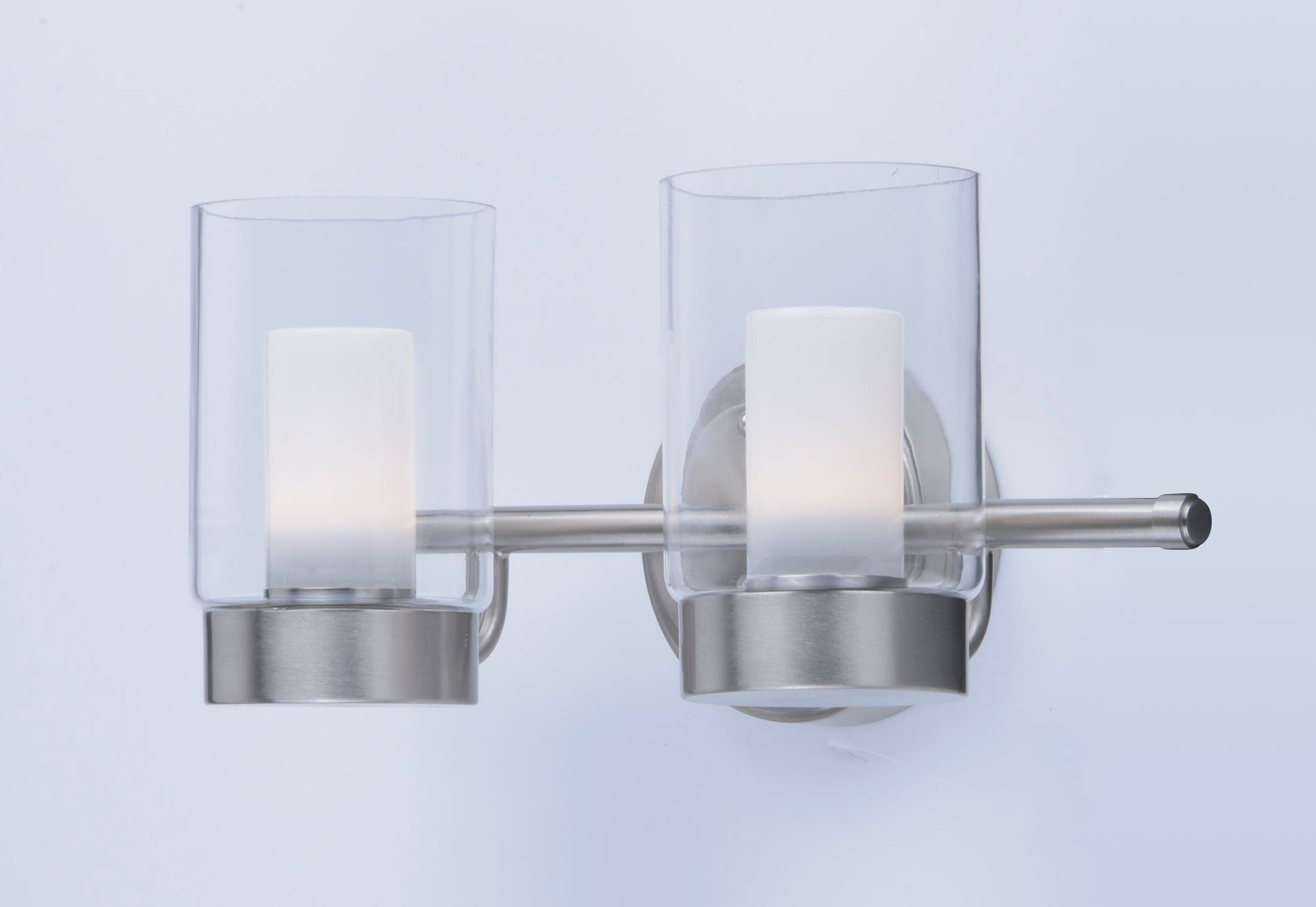 Mod 2-Light LED Vanity Satin Nickel by Maxim Lighting