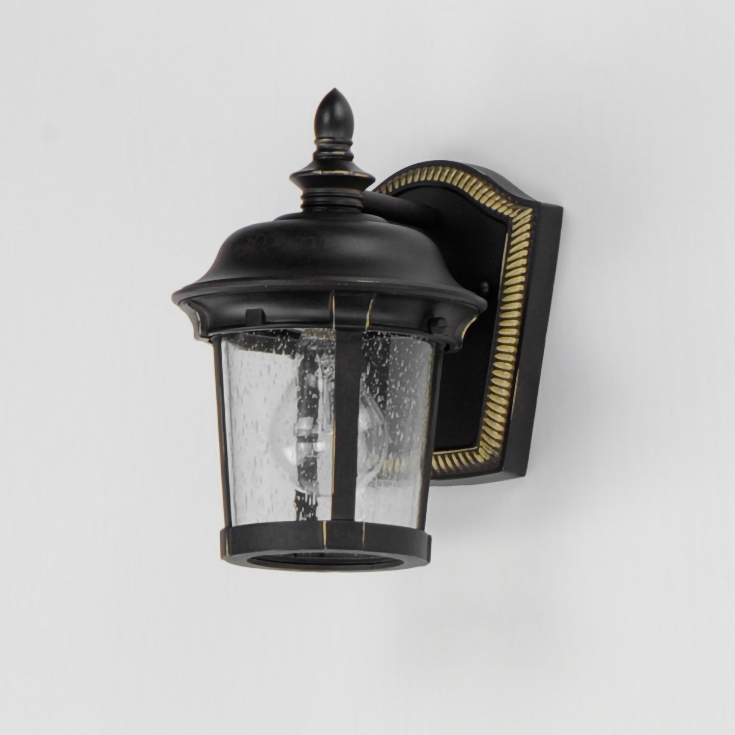 Dover Cast Outdoor Wall Lantern Bronze by Maxim Lighting