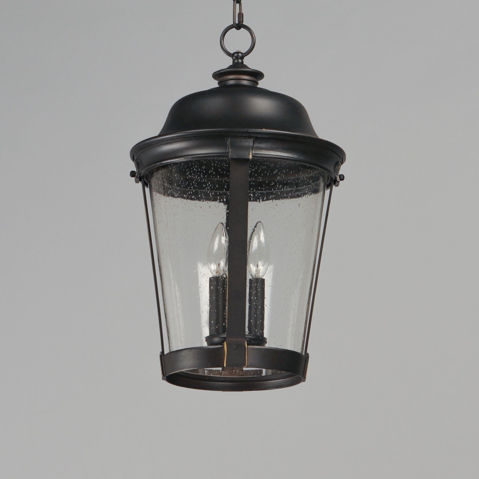 Dover Cast 3-Light Outdoor Hanging Lantern Bronze by Maxim Lighting