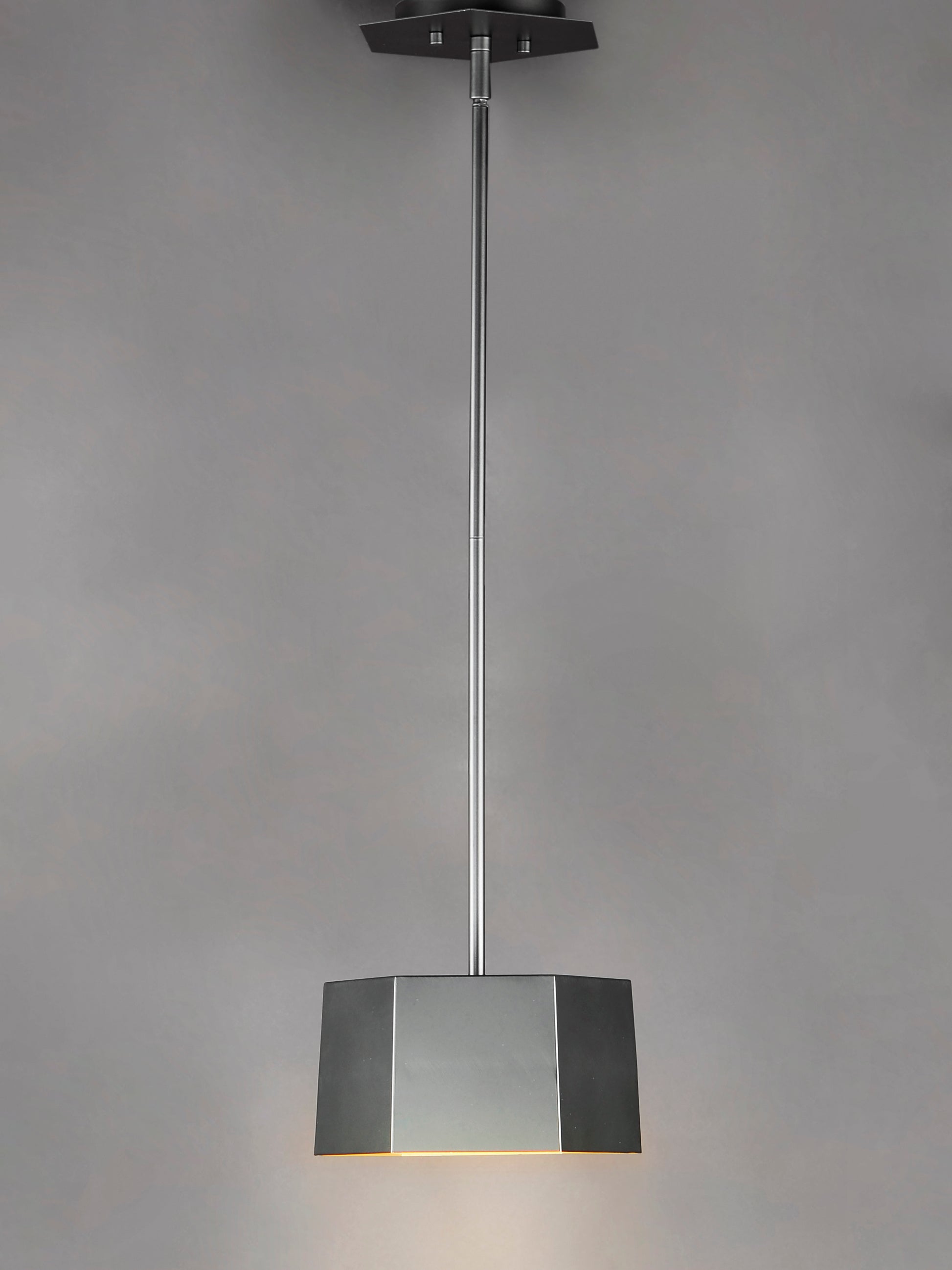 Honeycomb LED Pendant Black/Gold by Maxim Lighting