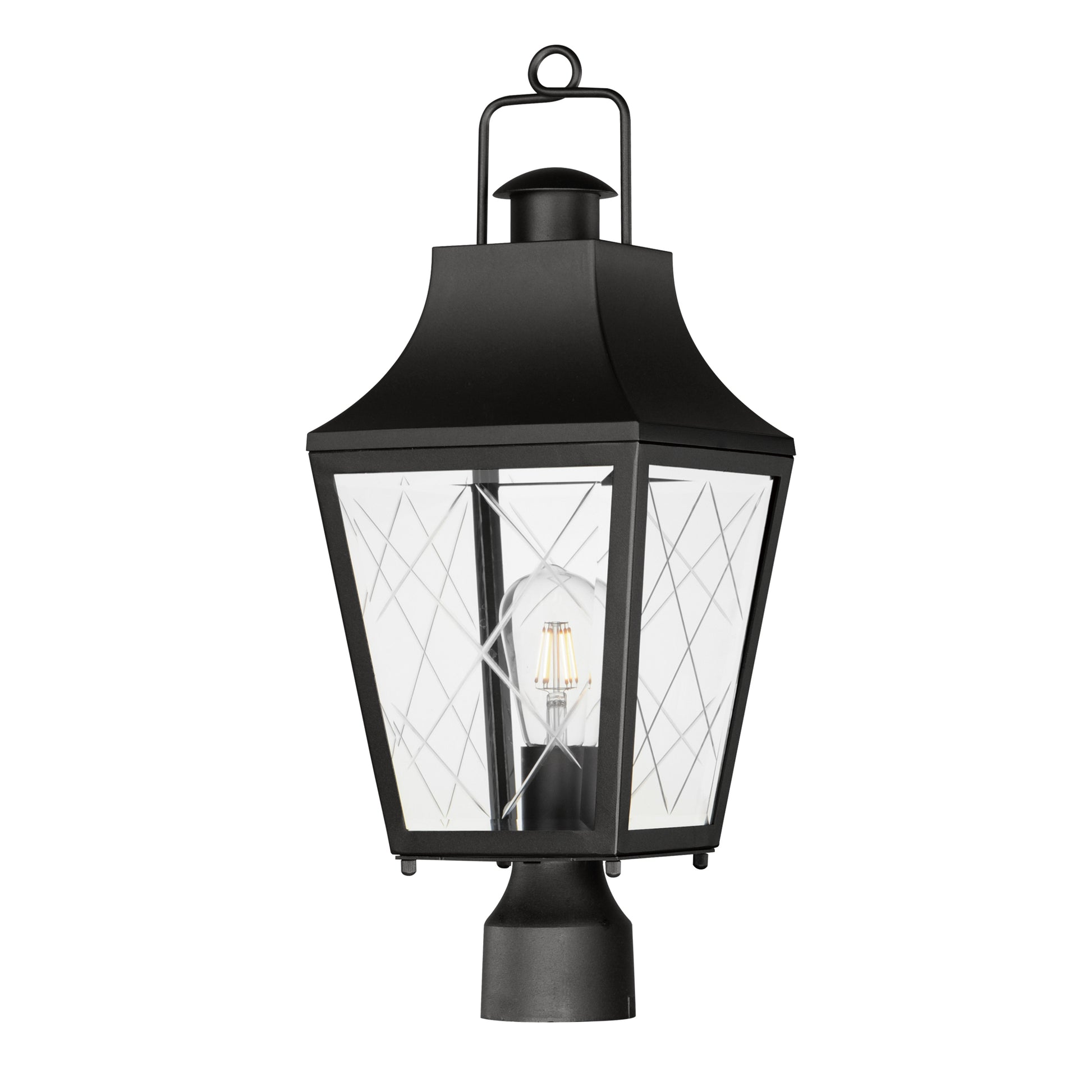 Storybook Outdoor Post Black by Maxim Lighting