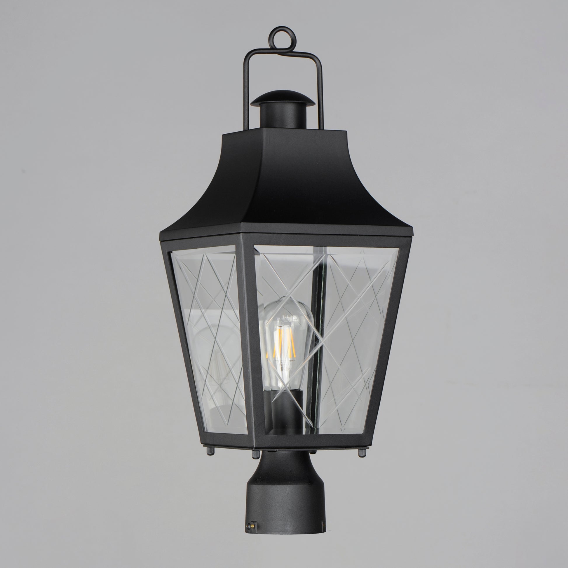 Storybook Outdoor Post Black by Maxim Lighting