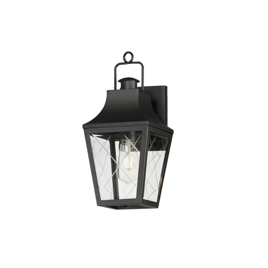 Storybook Outdoor Small Wall Sconce Black by Maxim Lighting