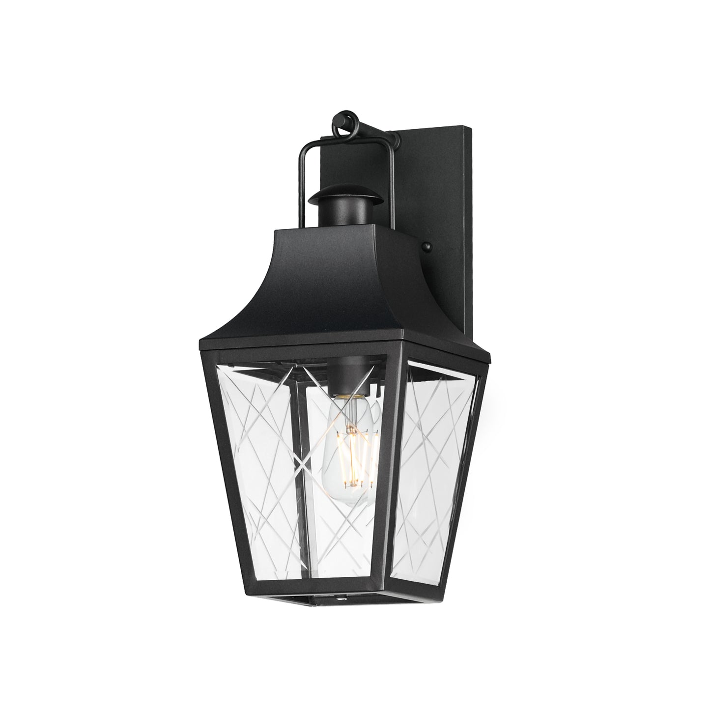 Storybook Outdoor Wall Sconce Black by Maxim Lighting
