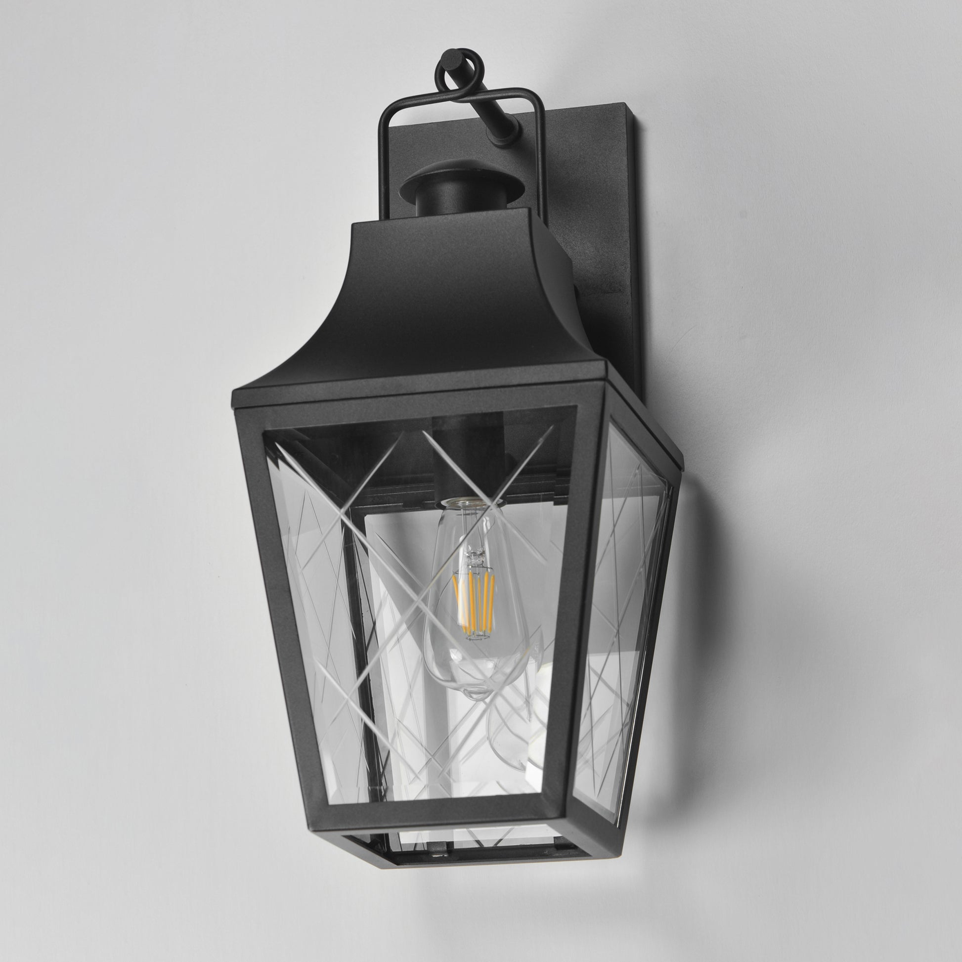 Storybook Outdoor Wall Sconce Black by Maxim Lighting