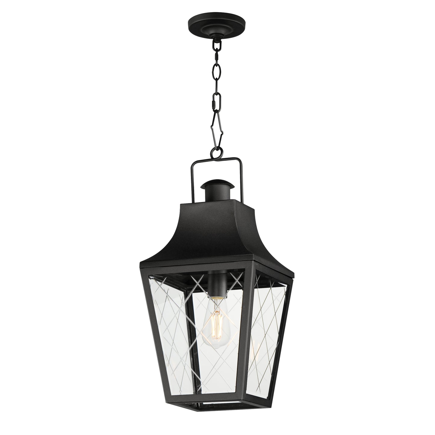 Storybook Outdoor Pendant Black by Maxim Lighting