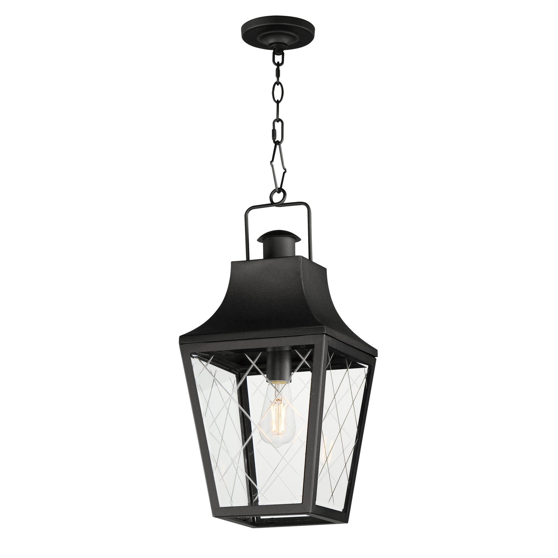 Storybook Outdoor Pendant Black by Maxim Lighting
