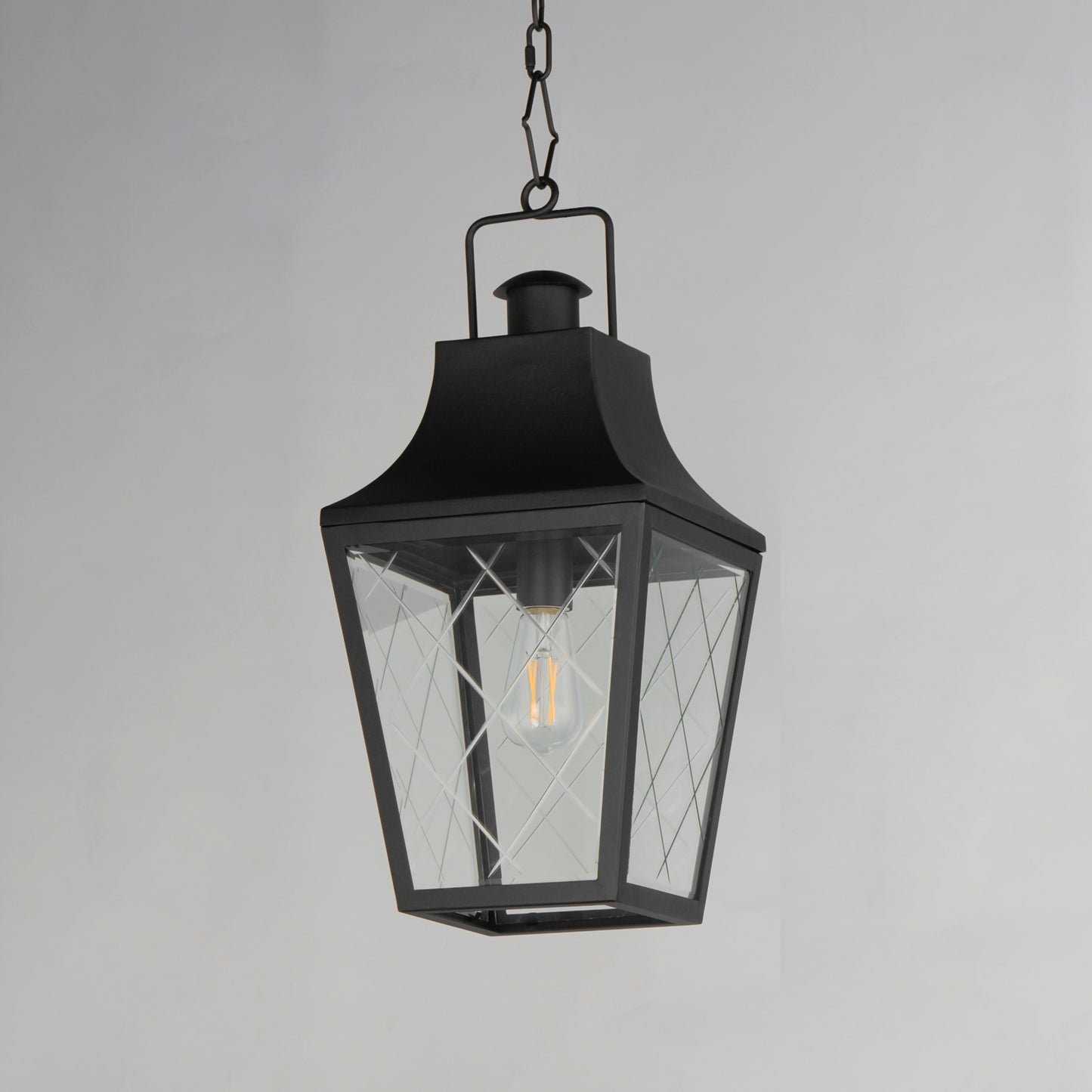 Storybook Outdoor Pendant Black by Maxim Lighting
