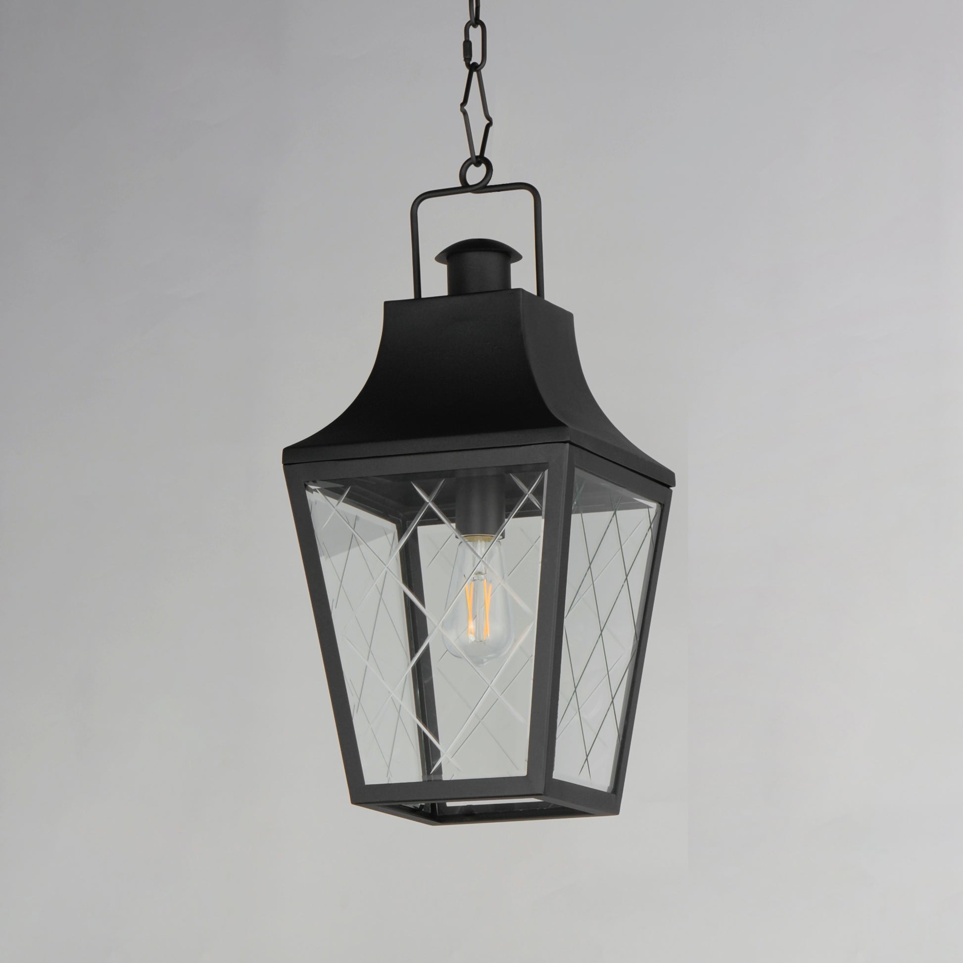 Storybook Outdoor Pendant Black by Maxim Lighting