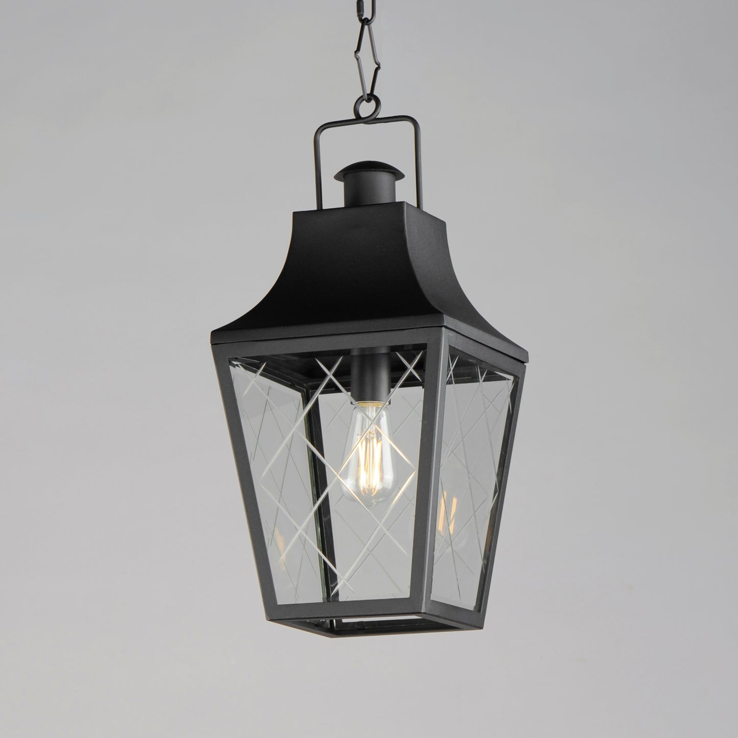 Storybook Outdoor Pendant Black by Maxim Lighting