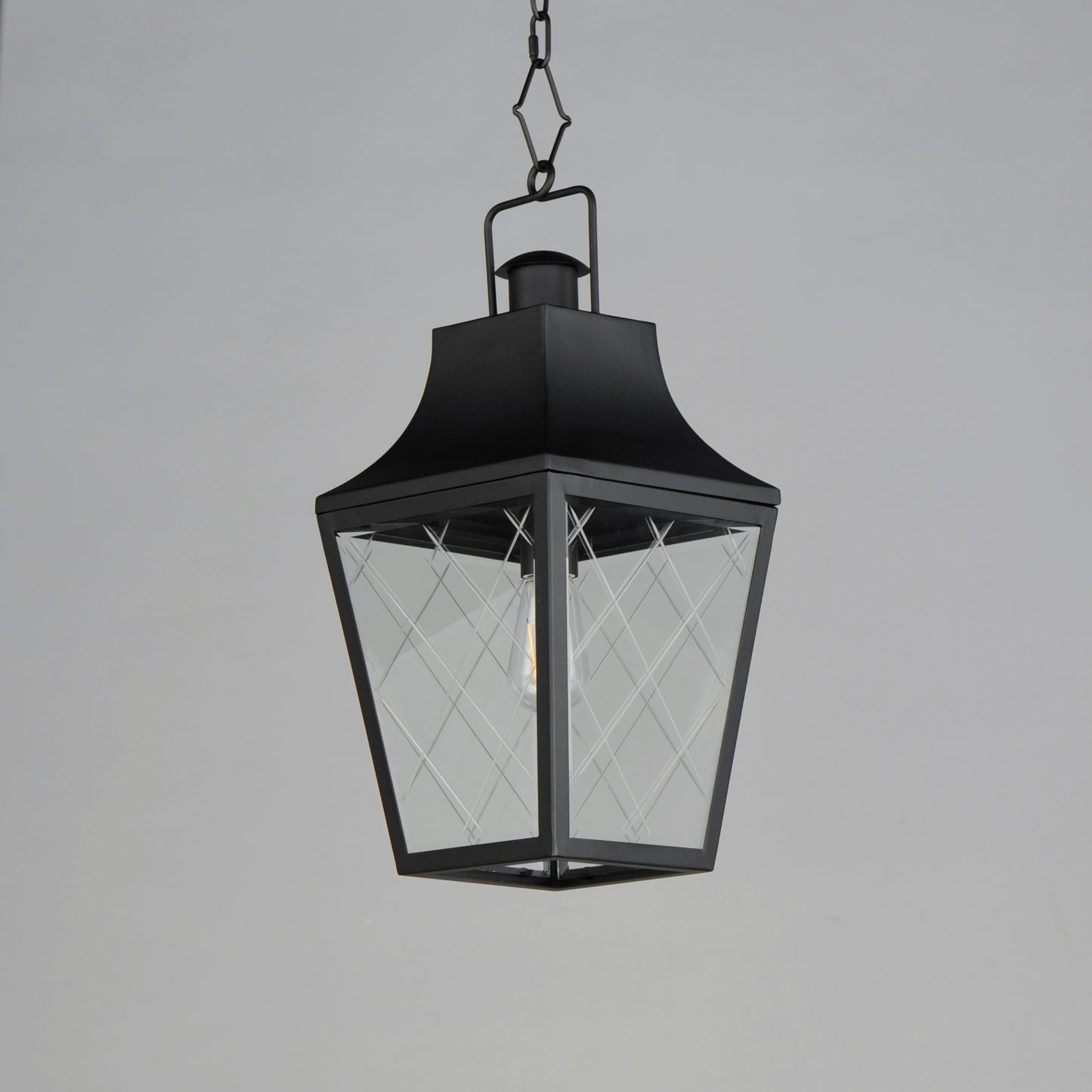 Storybook Outdoor Pendant Black by Maxim Lighting