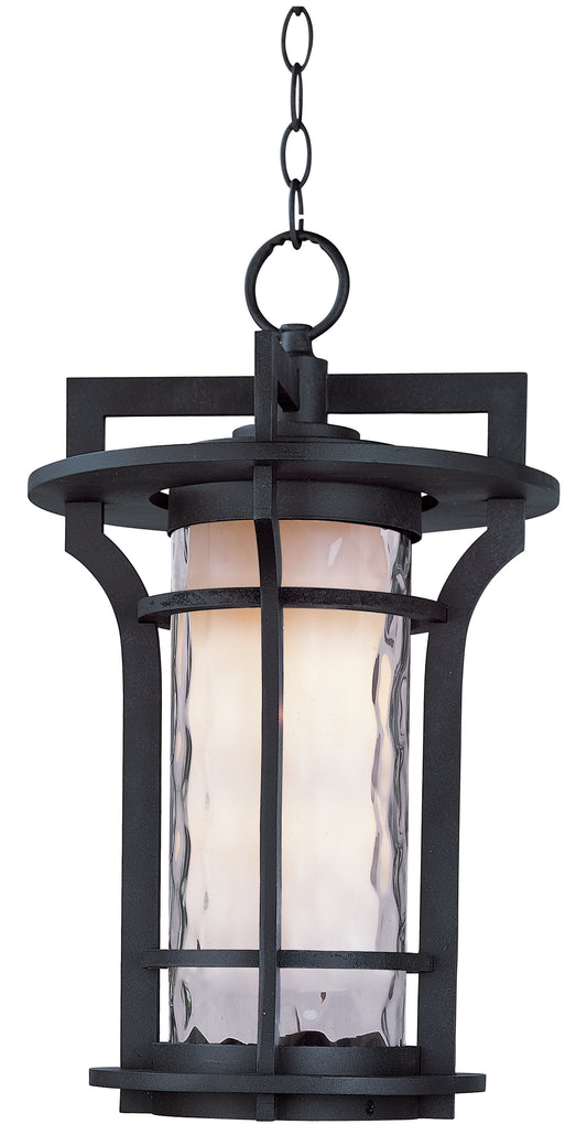 Oakville Outdoor Hanging Lantern Black Oxide by Maxim Lighting